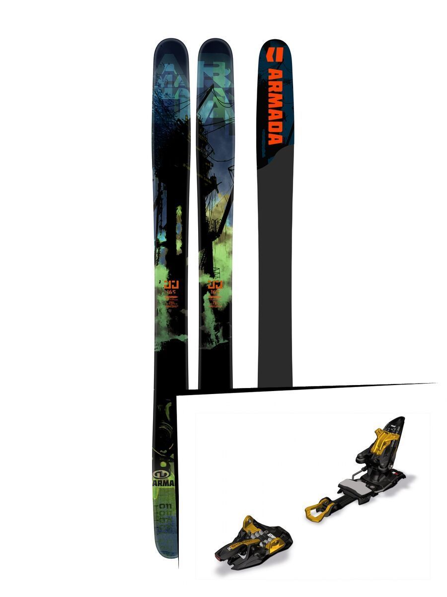 Armada Set: JJ 2.0 JP Auclair Signature 2015 + Marker Kingpin 10 - Bild 1