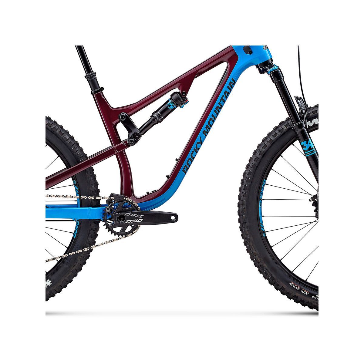 Rocky Mountain Pipeline Carbon 50, blue monday/raining blood/black - Bild 4