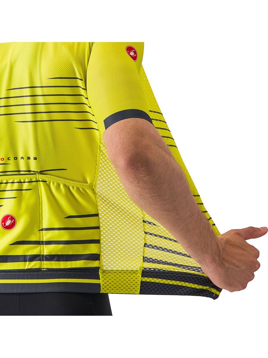Castelli Climber's 4.0 Jersey, sulphur/twilight blue - Bild 8