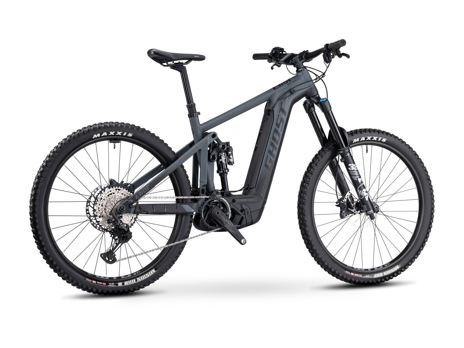 Ghost E-Riot AM AL Universal 29, dark grey/black - matt - Bild 11