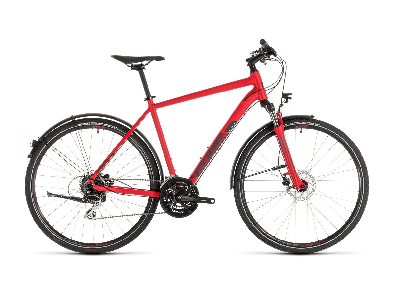 Cube Nature Allroad, red´n´grey - Bild 1