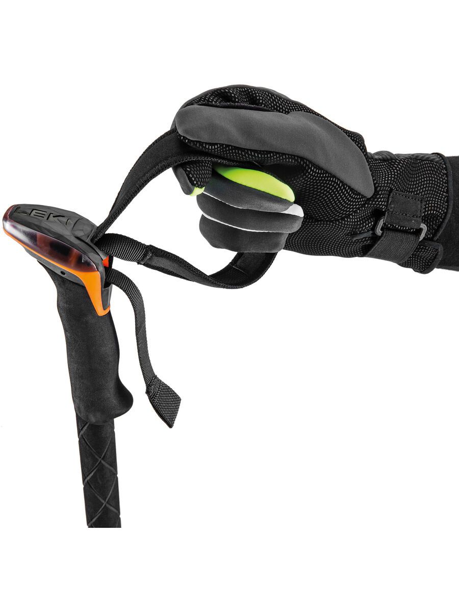 Leki Sherpa FX Carbon Strong, orange/denimblue - Bild 4