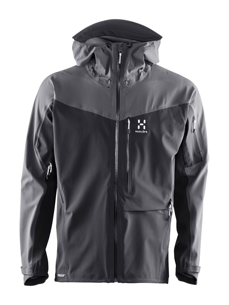Haglöfs Touring Proof Jacket Men, true black/magnetite - Bild 1