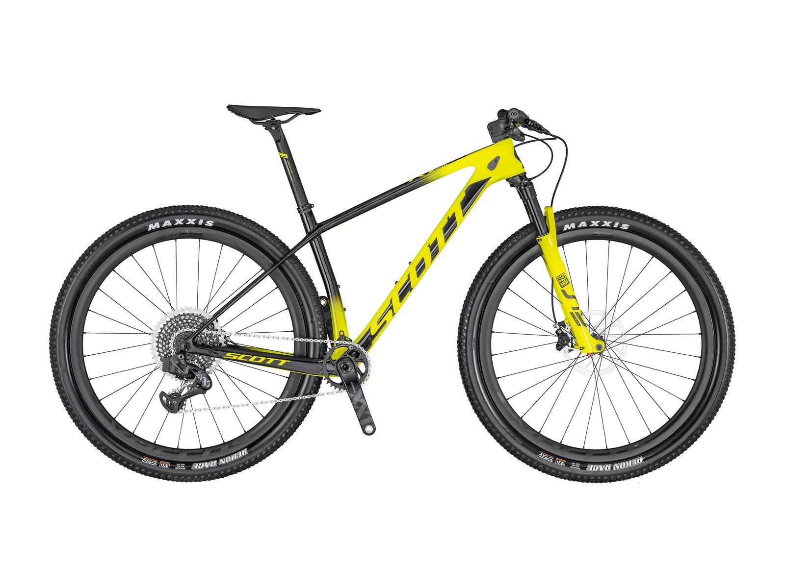 Scott Scale RC 900 World Cup AXS, radium yellow/carbon - Bild 1