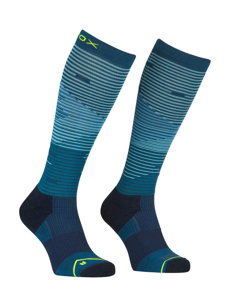 Ortovox All Mountain Long Socks M, petrol blue - Bild 1