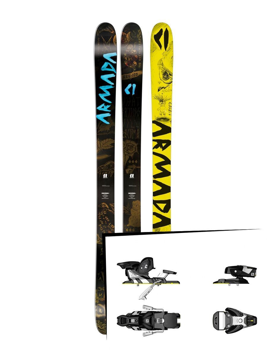 Set: Armada Arv 106 2017 + Salomon STH2 WTR 13 (1456104) - Bild 1