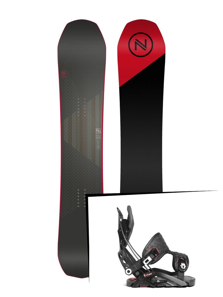 Set: Nidecker Platinum 2019 + Flow Fuse-GT (2226530S) - Bild 1