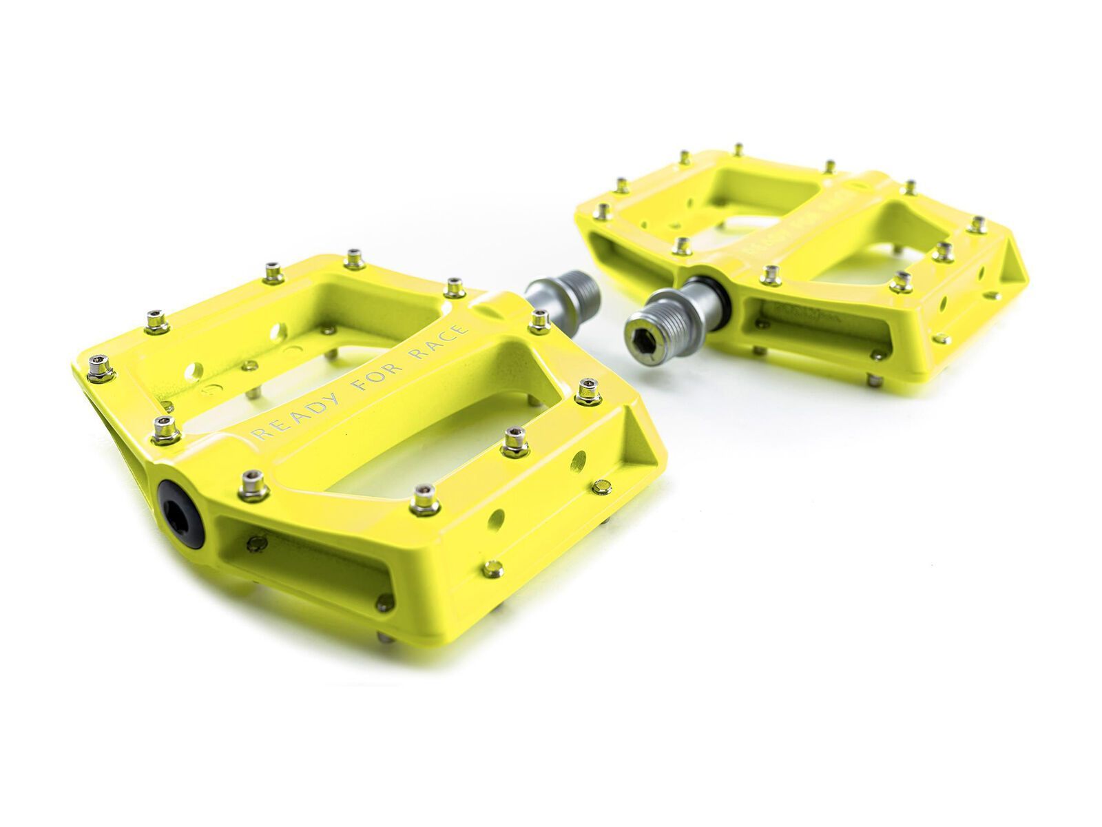 Cube RFR Pedale Flat Race, neon yellow - Bild 2