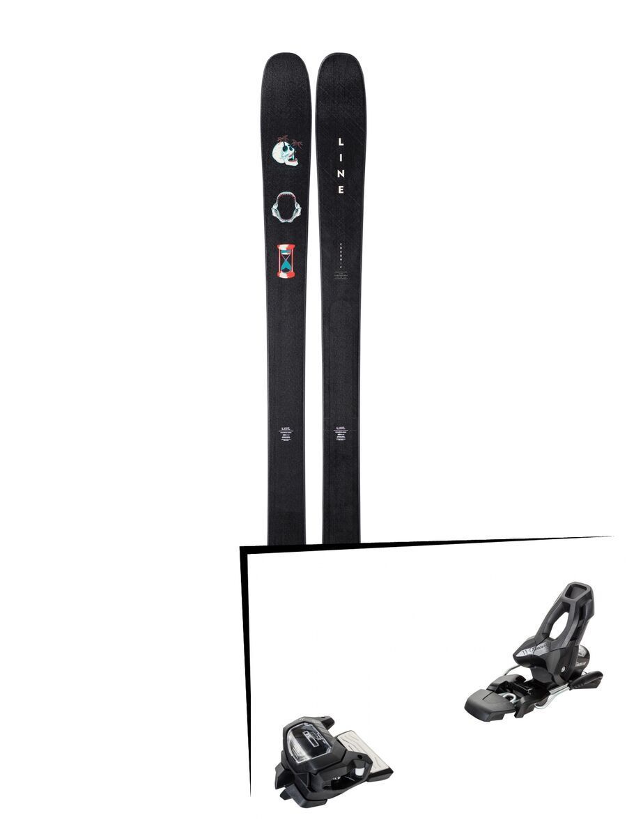Set: Line Chronic 2019 + Tyrolia Attack² 11 GW solid black - Bild 1