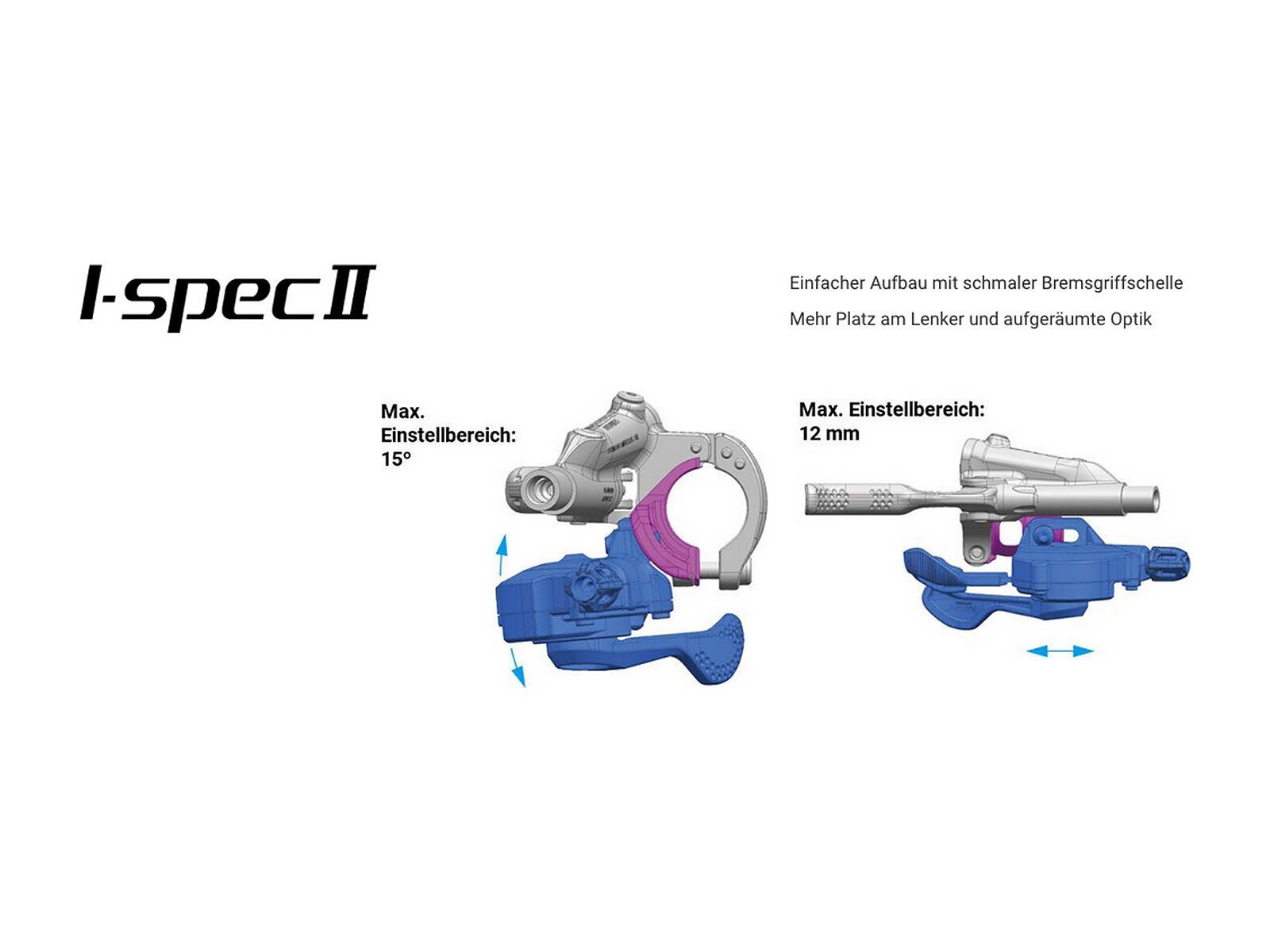 Shimano Deore BL-MT501/BR-MT500 - nur Resin / HR, schwarz - Bild 2