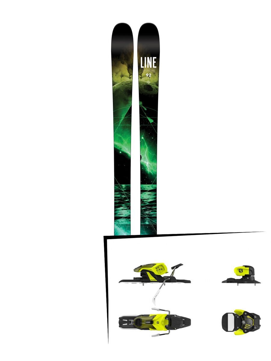 Set: Line Supernatural 92 Lite 2016 + Salomon Warden 11 (1706224) - Bild 1