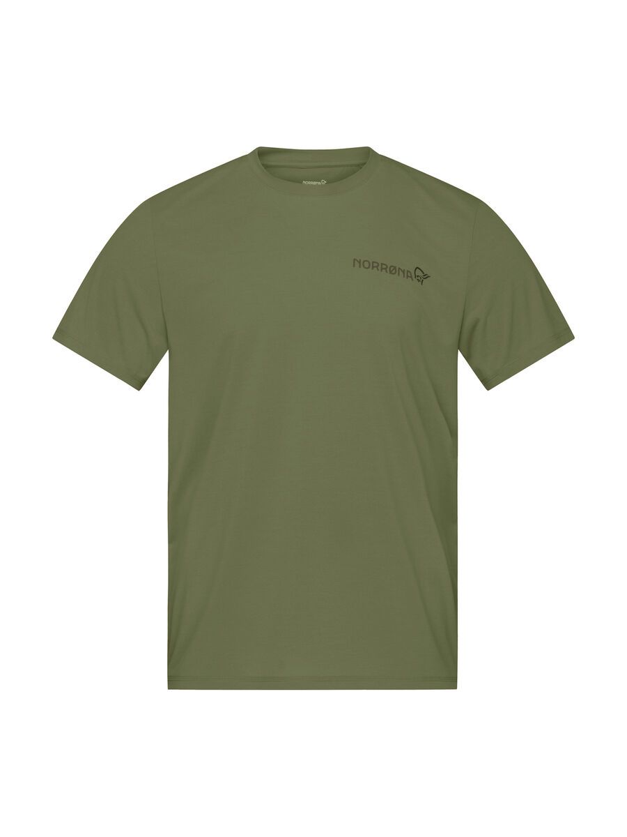 Norrona femund tech T-Shirt M's, loden green - Bild 1