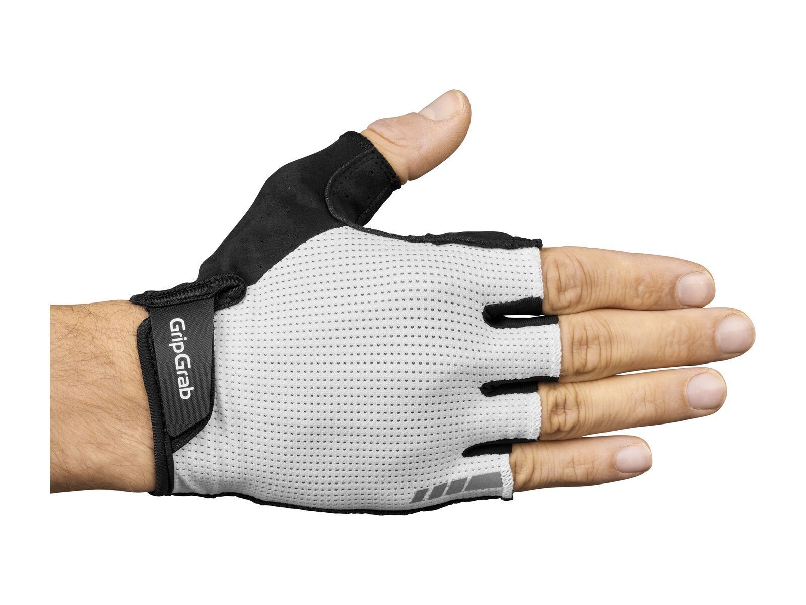 GripGrab EXPLR Padded Short Finger Summer Gloves, white - Bild 2