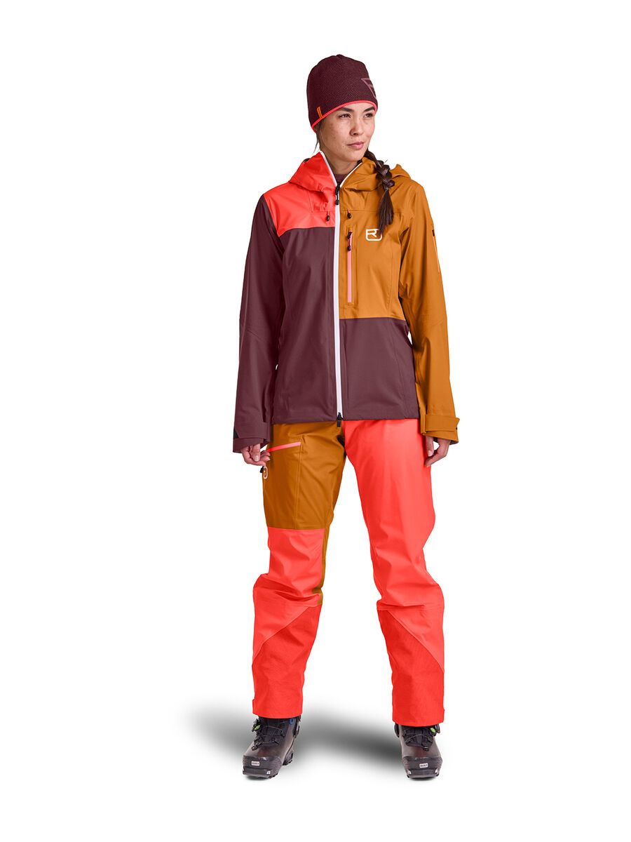 Ortovox 3L Ortler Jacket W, winetasting - Bild 6