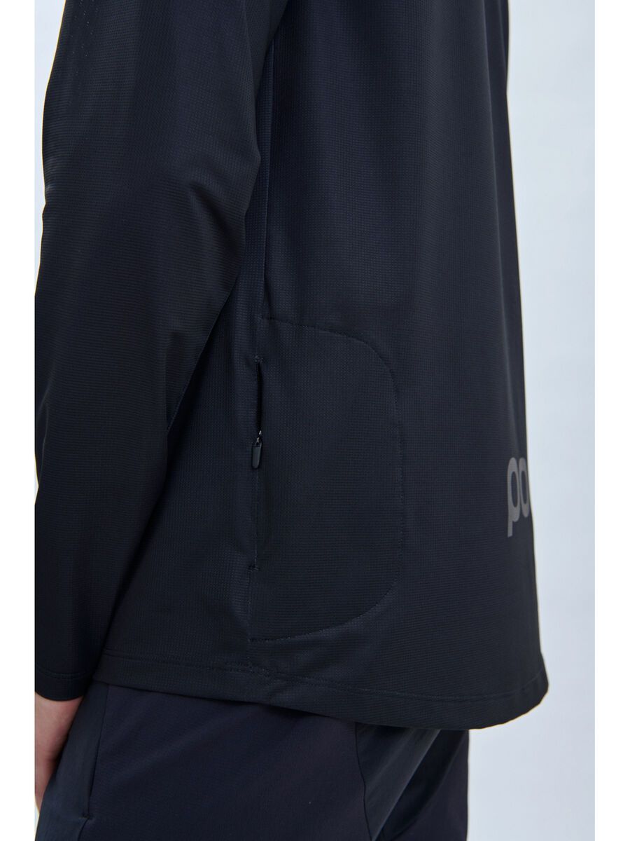 POC M's Essential MTB LS Jersey, uranium black - Bild 7
