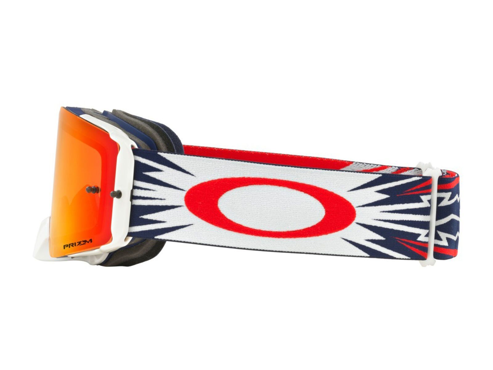 Oakley Front Line MX Prizm, high voltage red navy/Lens: prizm mx torch iridium - Bild 4