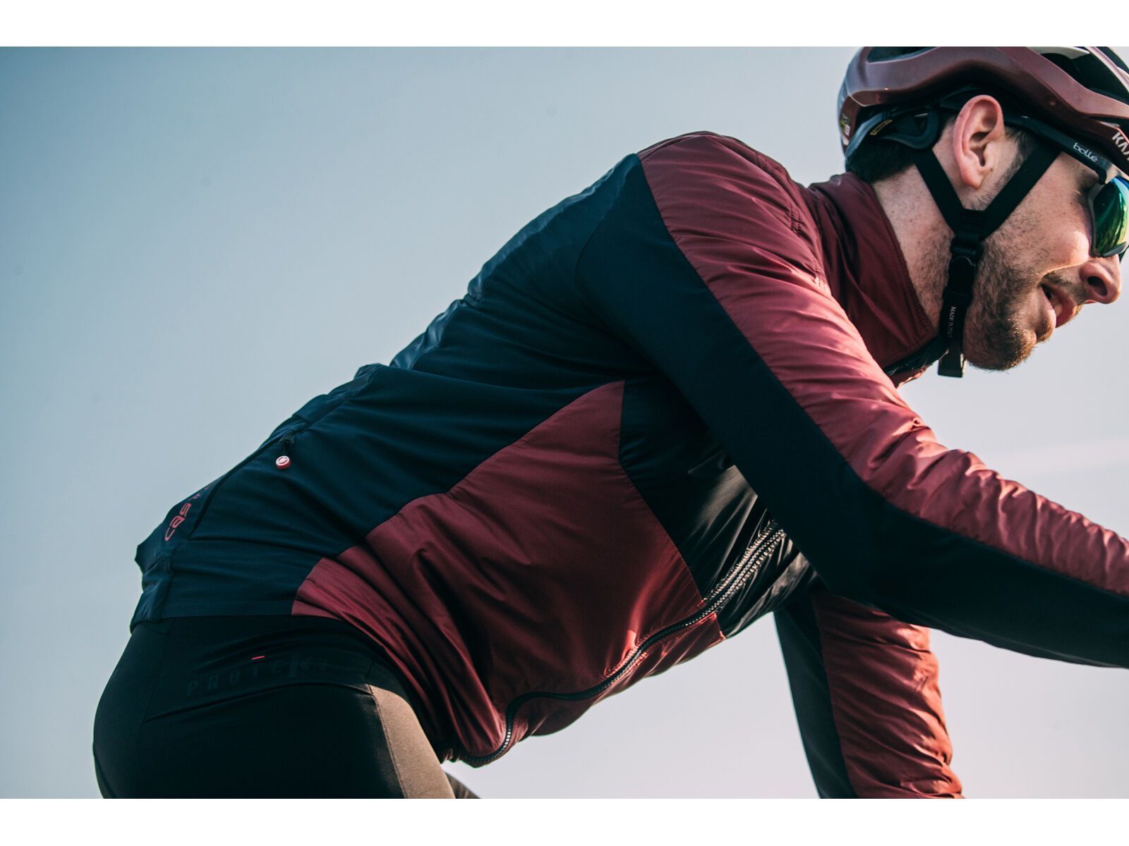 Castelli Unlimited Puffy Jacket, bordeaux/indigo - Bild 32