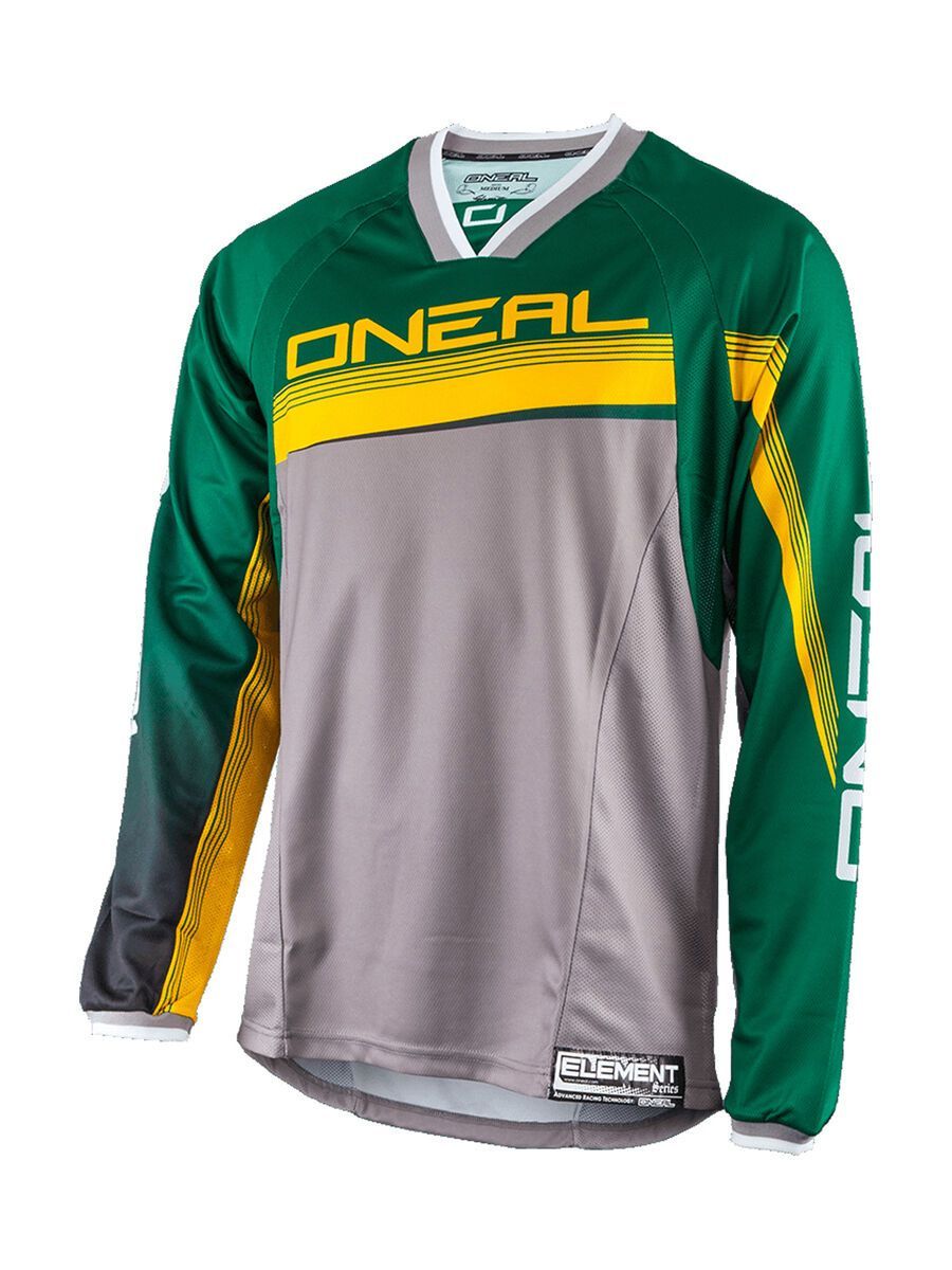 ONeal Element FR Long Sleeve Jersey, green/yellow - Bild 1