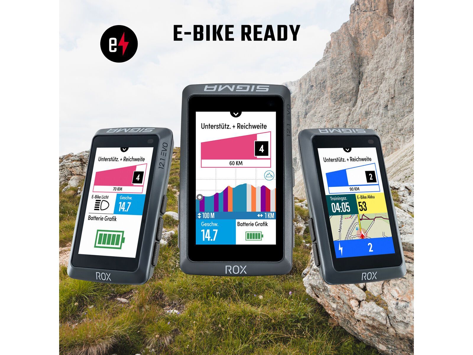 Sigma ROX 12.1 Evo Sensor Set, night grey - Bild 12