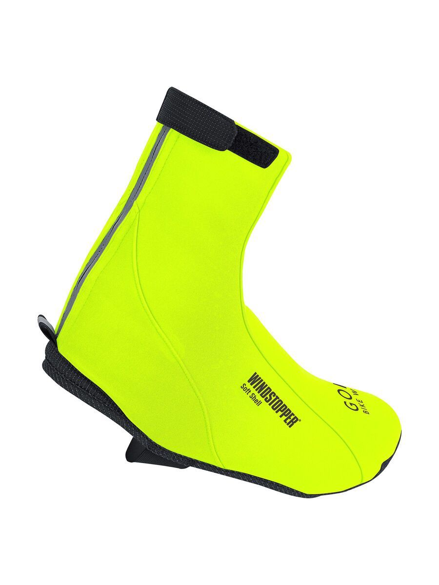 Gore Bike Wear Road Windstopper Soft Shell Überschuhe, neon yellow - Bild 1