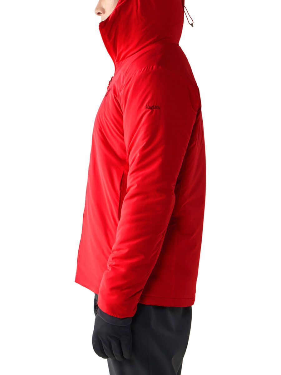 Haglöfs MIMIC Alert Hood Men, bright red - Bild 4