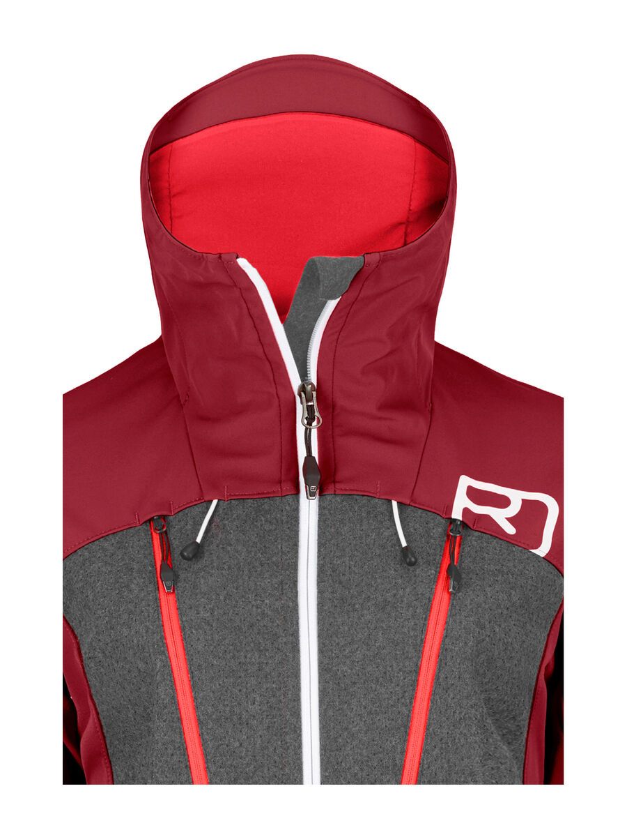 Ortovox Pordoi Jacket W, dark blood - Bild 2