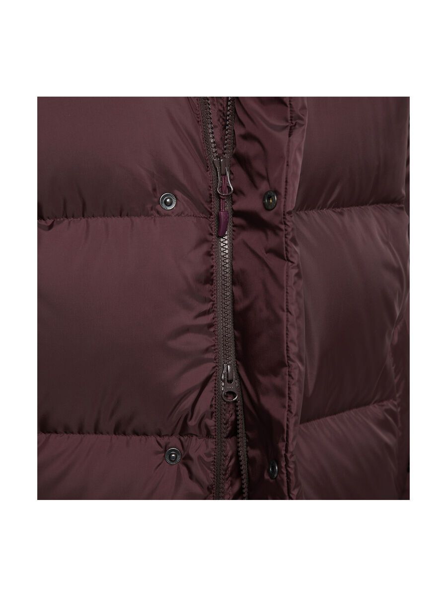 Haglöfs Long Down Parka Women, burgundy brown - Bild 8