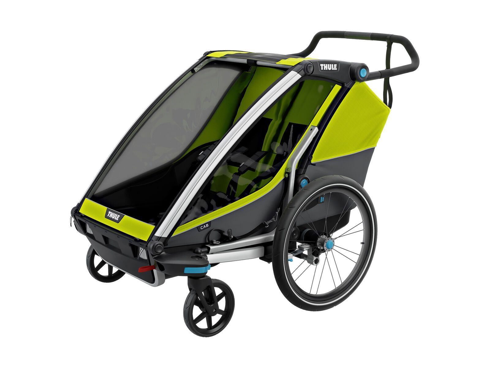 Thule Chariot Cab 2, chartreuse - Bild 2