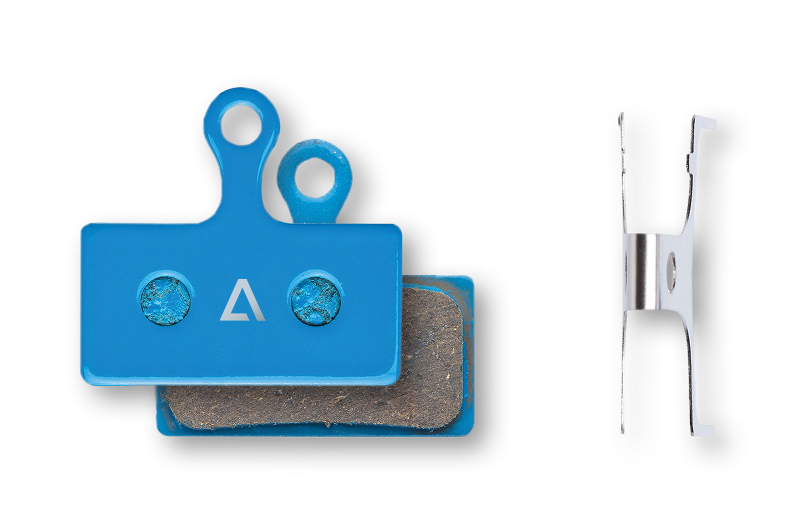 Cube Acid Scheibenbremsbelag Shimano XTR BR-M9000/9020/M985,XT BR-M8000/M785, SLX BR-M666, Alfine BR-S700 - organisch, blue - Bild 1