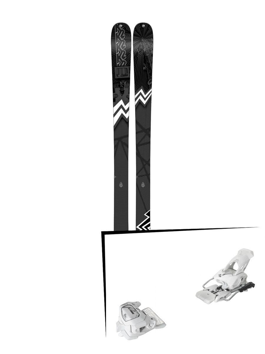 Set: K2 SKI Press 2019 + Tyrolia Attack² 12 GW matt white - Bild 1