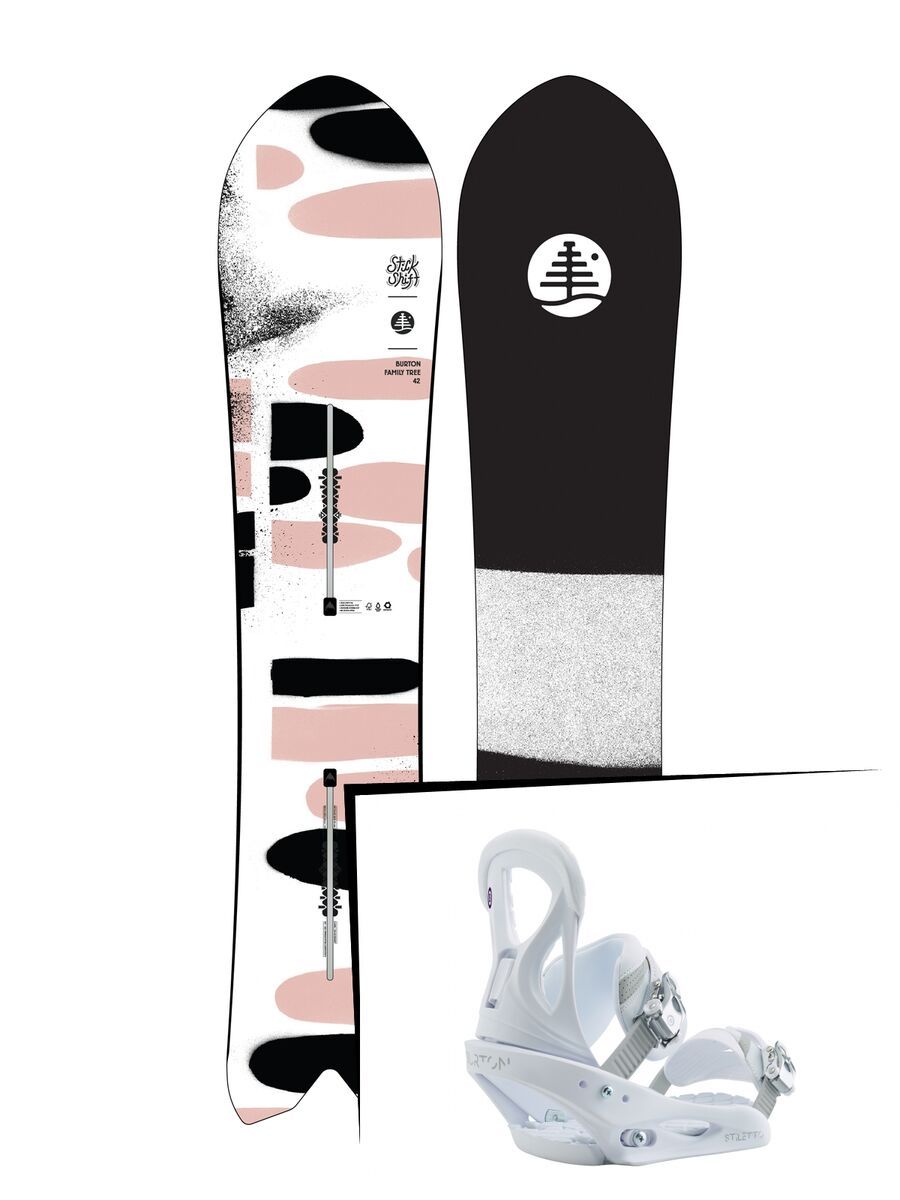 Set: Burton Family Tree Stick Shift 2019 +  Stiletto (2218486S) - Bild 1