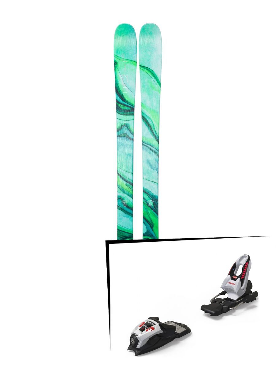 Set: Line Pandora 84 2019 + Marker Race Junior 8 white/black/red - Bild 1