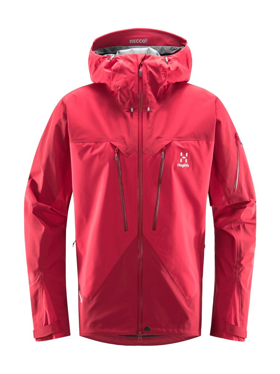 Haglöfs Spitz Jacket Men, scarlet red/dala red - Bild 1
