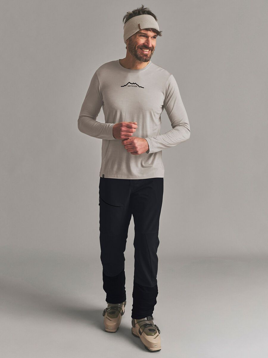 Ortovox Ortler Softshell Pants M, black raven - Bild 3