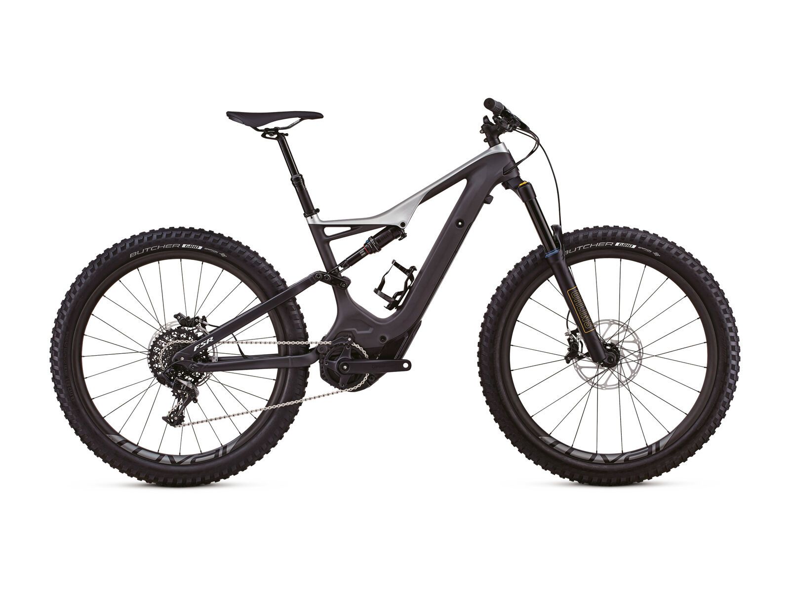 Specialized Turbo Levo FSR Expert Carbon 6Fattie, satin carbon/flake silver - Bild 1