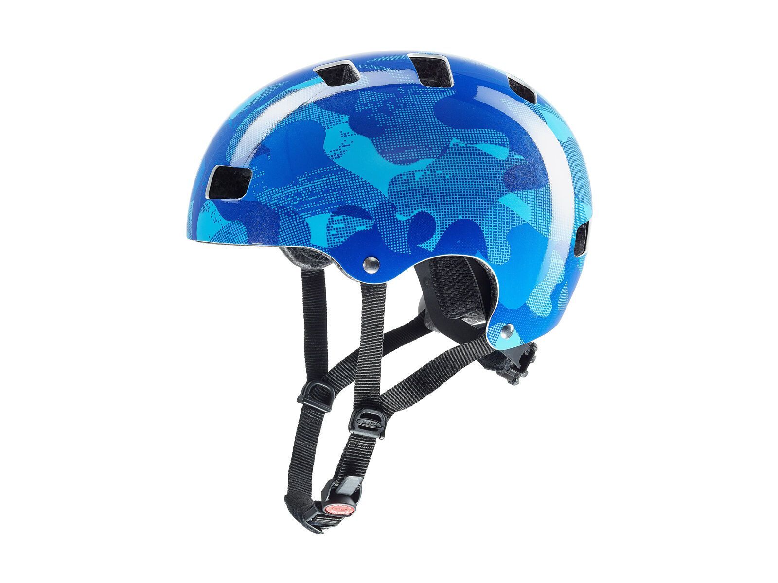 uvex kid 3, blue camo - Bild 1