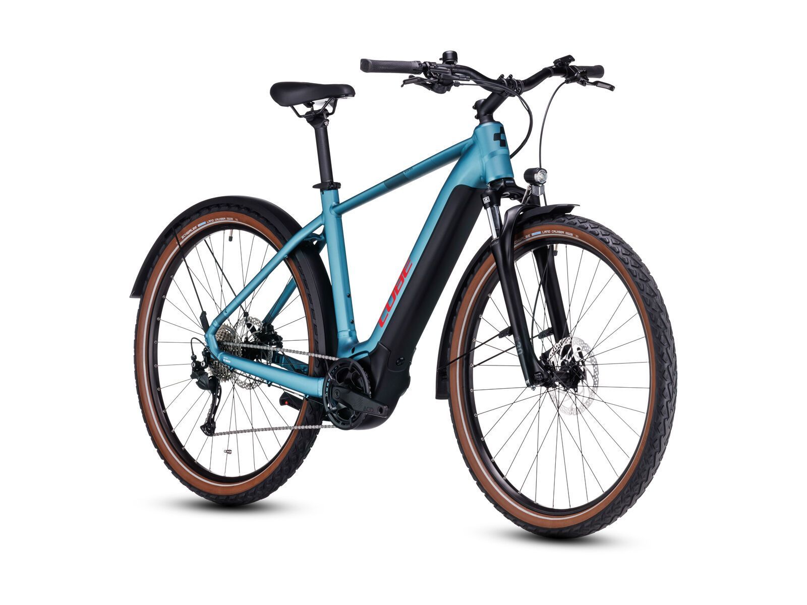 Cube Nuride Hybrid Performance Allroad 500, metalblue´n´red - Bild 2