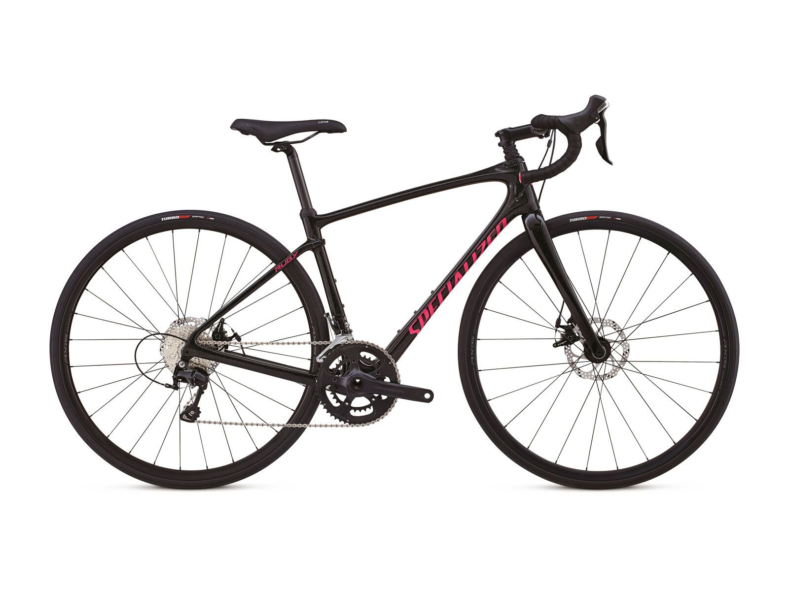 Specialized Ruby Sport, gloss cosmic flake black/slate/acid pink - Bild 1