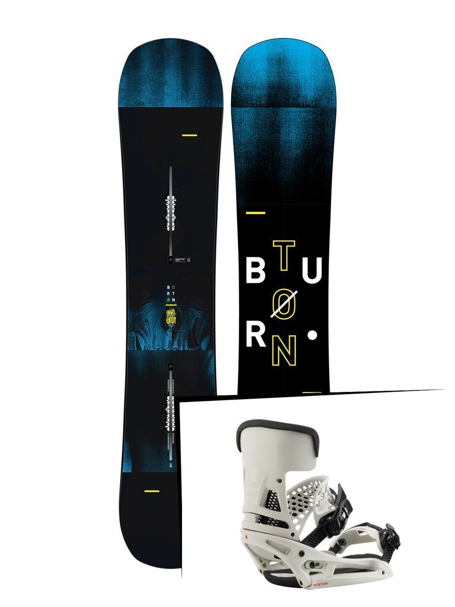 Set: Burton Instigator Wide 2019 + Burton Malavita EST vape cloud - Bild 1