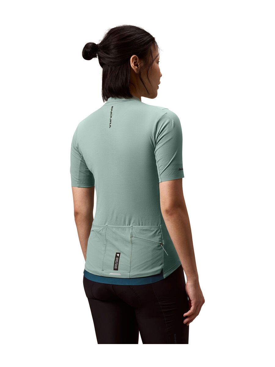 Endura Damen AllTrack Ride Kurzärmeliges Trikot, sage green - Bild 4