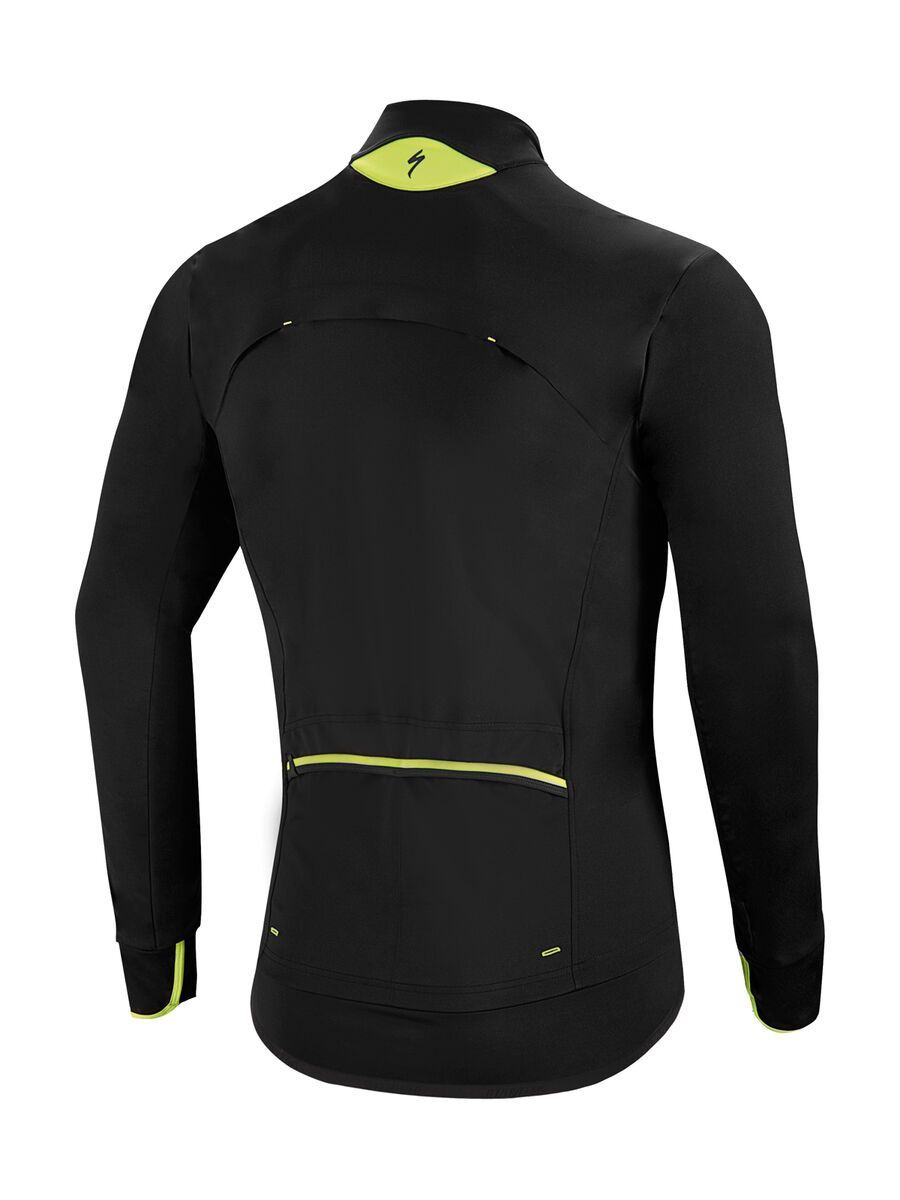 Specialized Element SL Elite Race Jacket, black/neon yellow - Bild 2