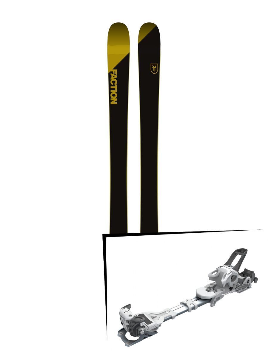 Set: Faction Candide 2.0 2018 + Tyrolia Ambition 12 AT solid white black - Bild 1