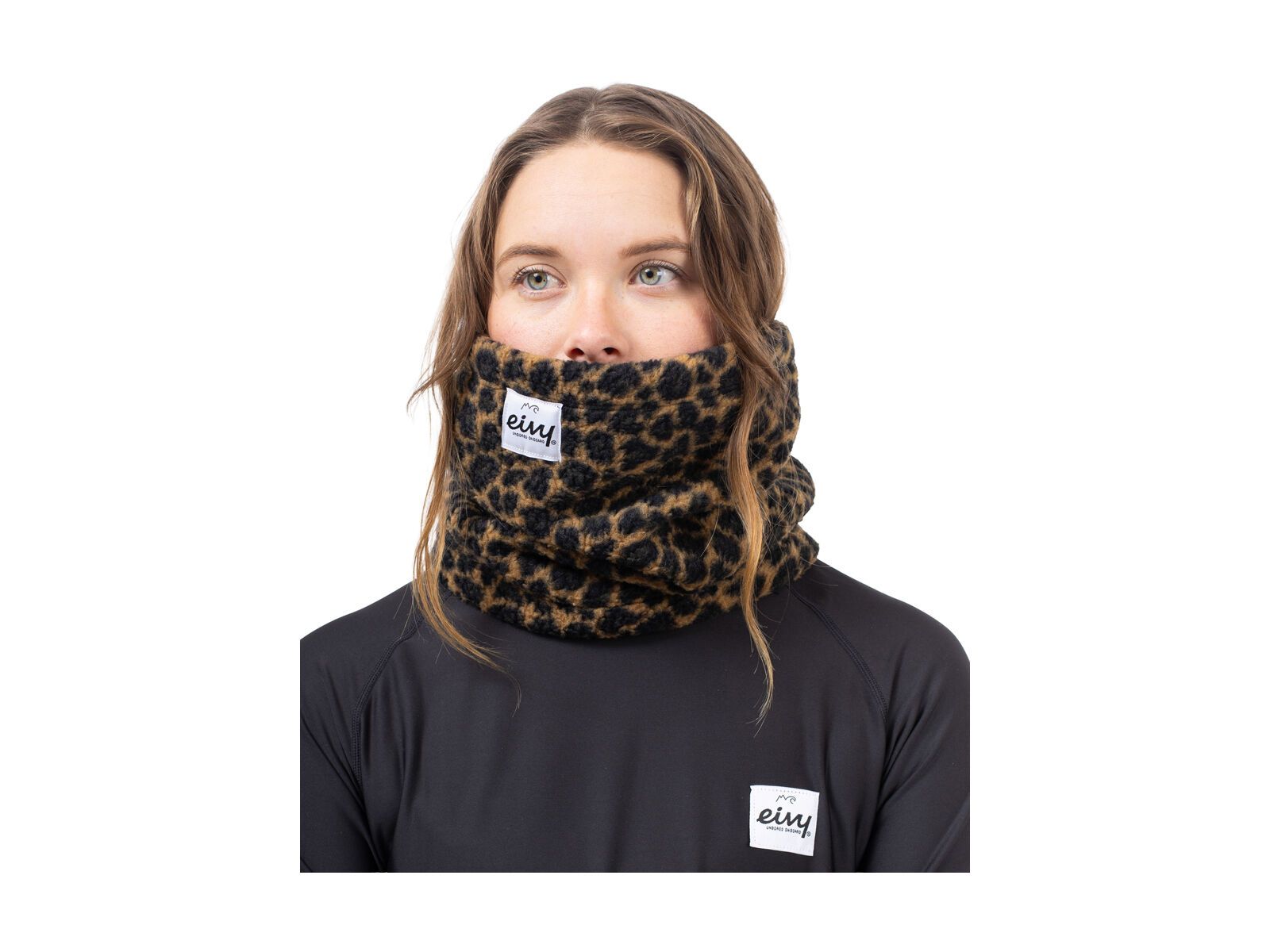 Eivy Beanie Sherpa Neckwarmer, leopard - Bild 1