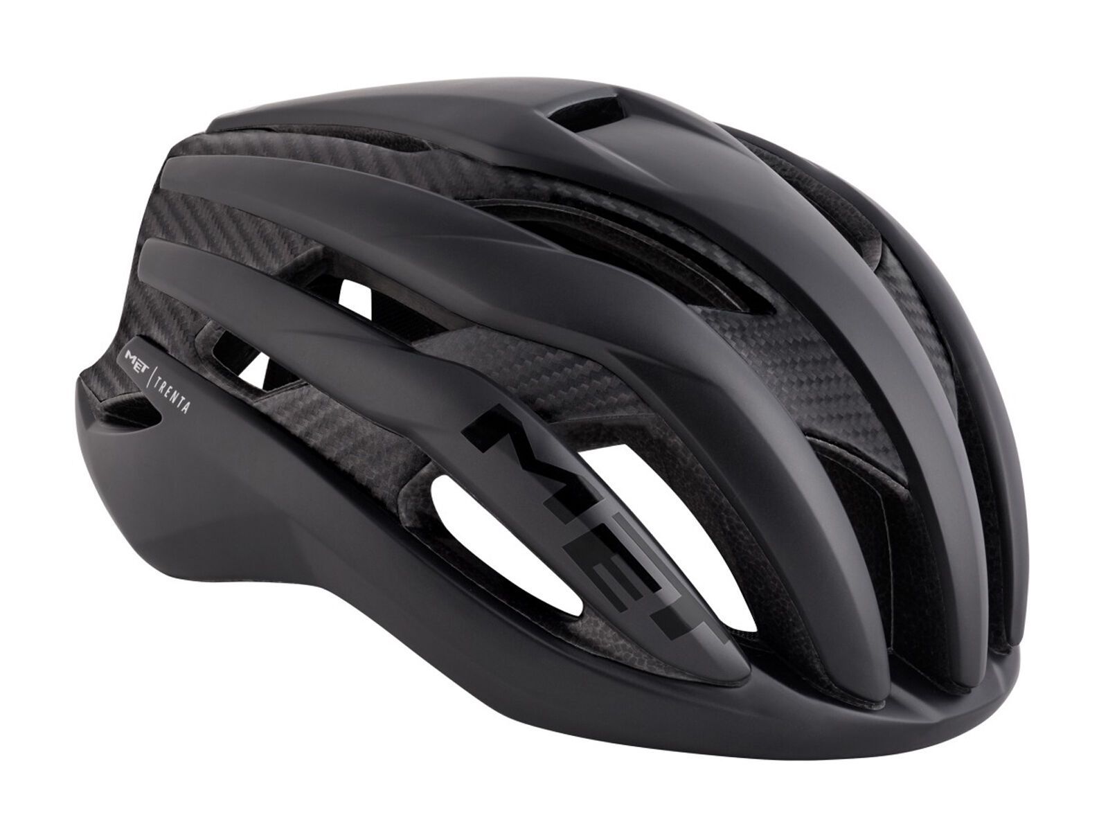 MET Trenta 3K Carbon, black raw carbon/matt - Bild 1