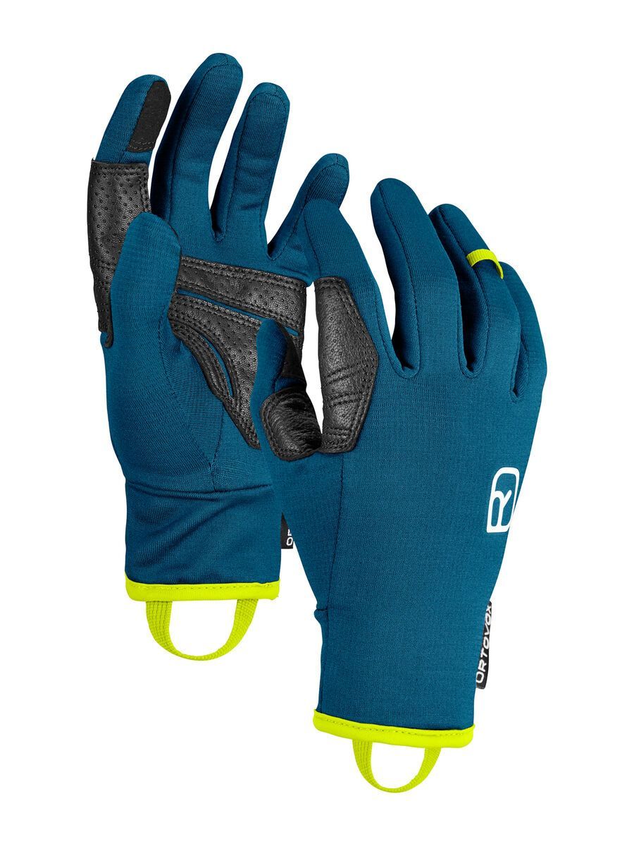 Ortovox Fleece Light Glove M, petrol blue - Bild 1