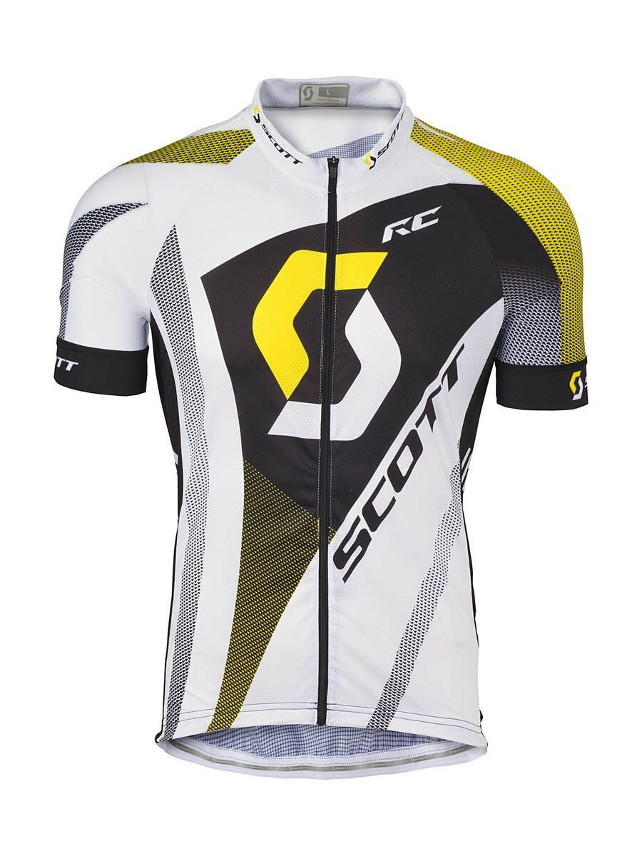 Scott RC Pro s/sl Shirt, white/yellow rc - Bild 1