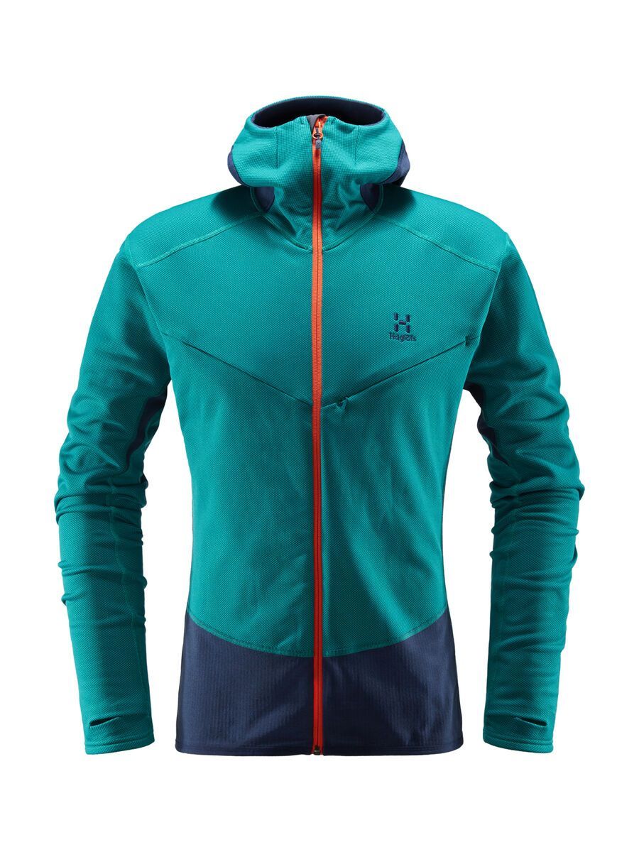 Haglöfs L.I.M Touring Hood Men, alpine green/tarn blue - Bild 1