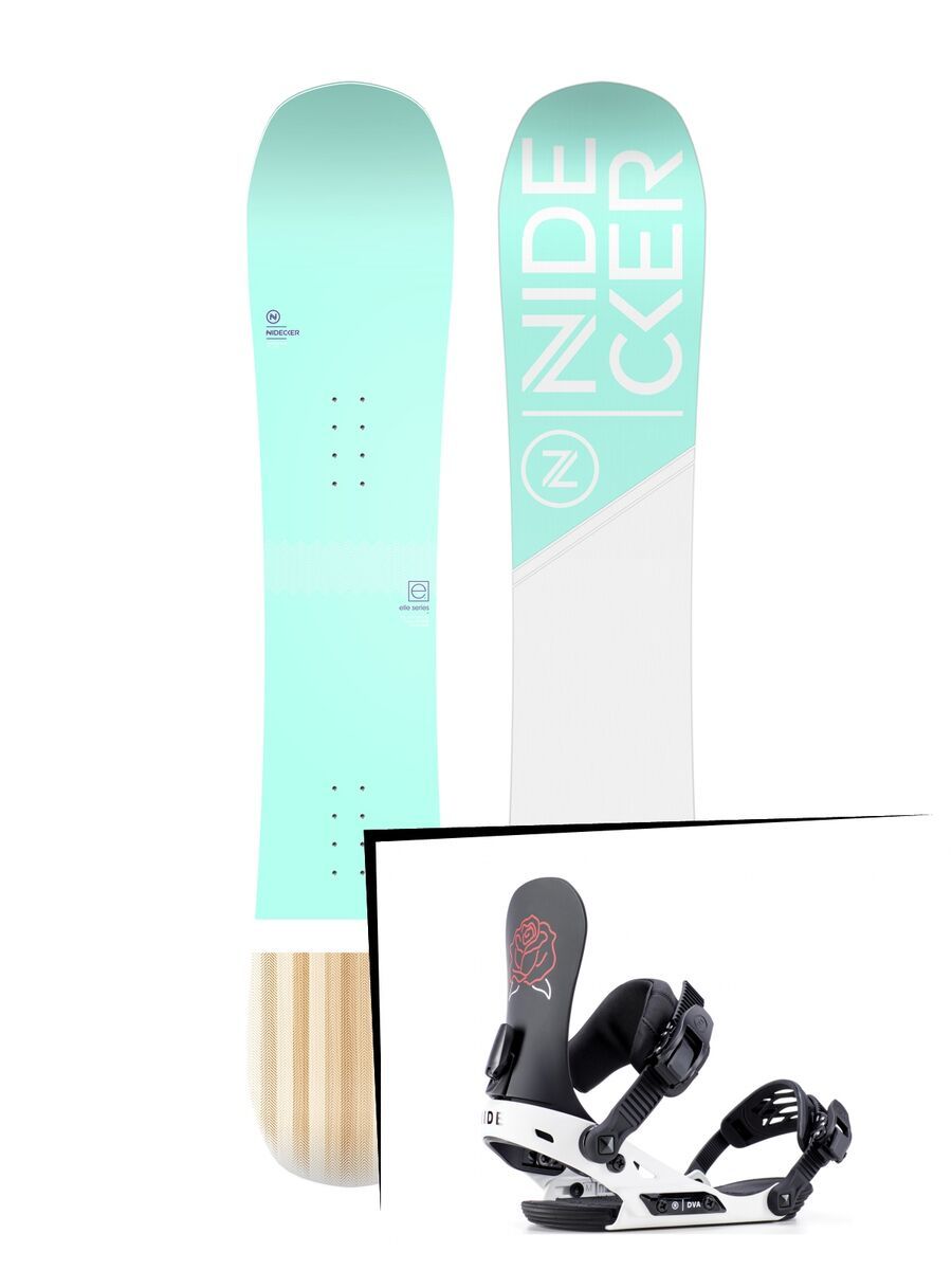 Set: Nidecker Elle 2019 + Ride DVA (2305186S) - Bild 1