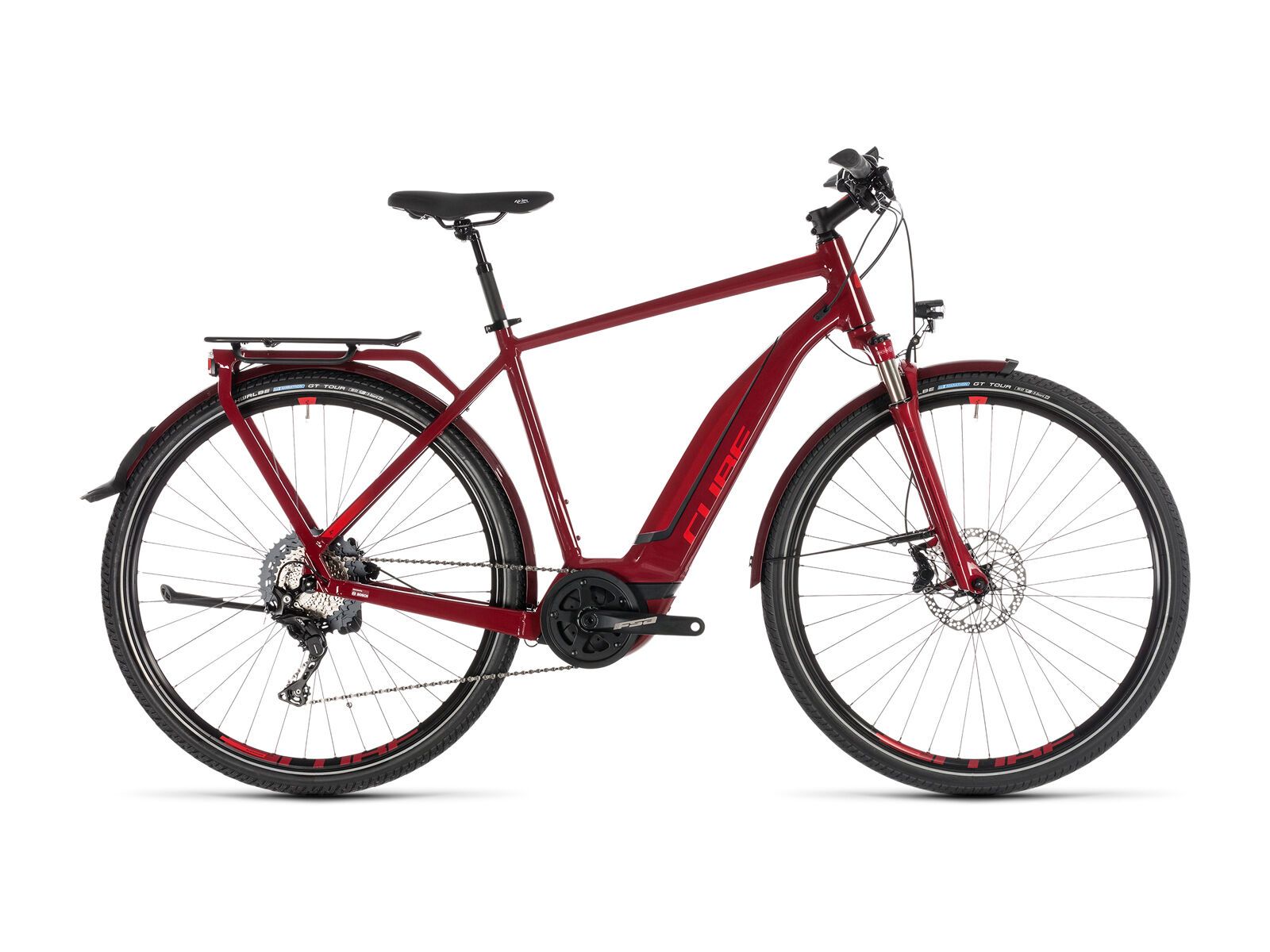 Cube Touring Hybrid EXC 500, darkred´n´red - Bild 1