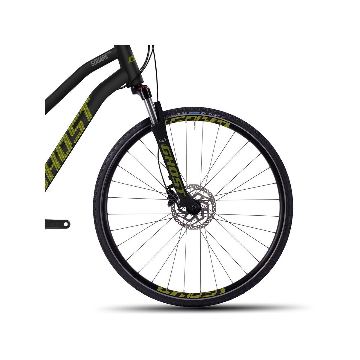 Ghost Square Cross 4 Miss, black/limegreen - Bild 2